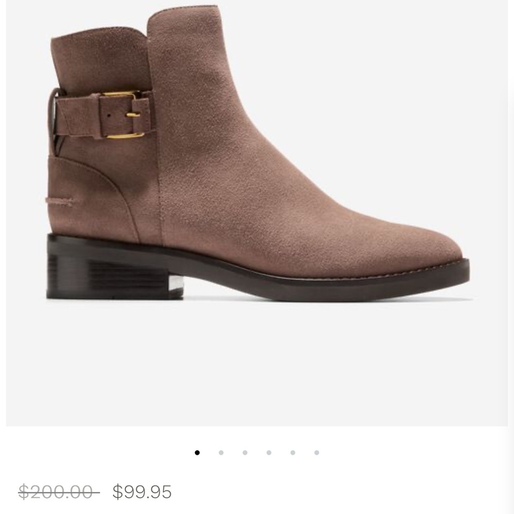 Cole Haan women’s size 10 “The Hampshire Buckle Bootie” New Inbox
